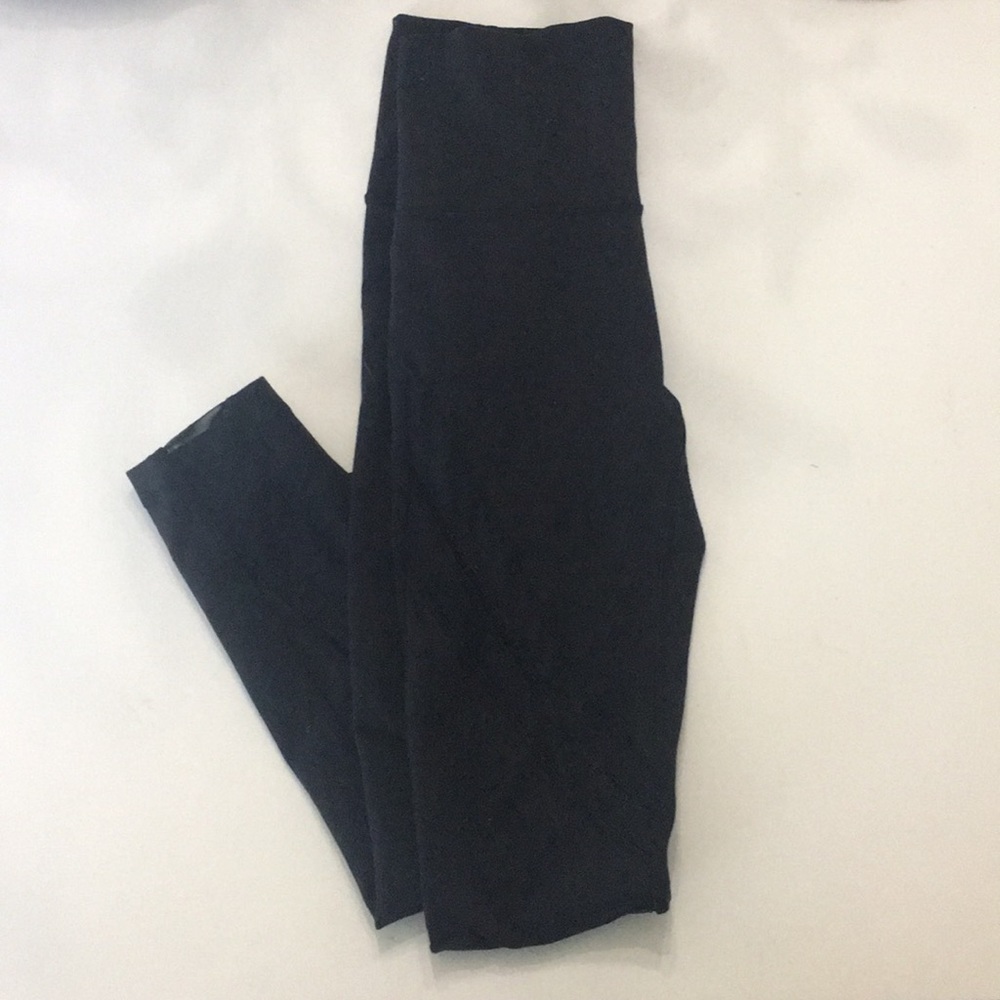 Black high rise mesh lululemon